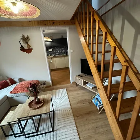 דירה Le Coup De C'heurt Duplex 100m De La 8 Personnes